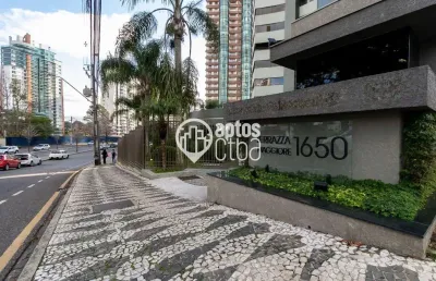 Apartamento com 4 quartos à venda na rua deputado heitor alencar furtado, 1650, mossunguê, curitiba por r$ 1.420.000