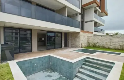 Cais eco residencia casa 175m² 4 suites  3 vagas a beira mar de muro alto/porto de galinhas -pe