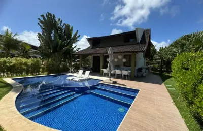 Vendo bangalô no malawi, 4 quartos, piscina privativa em muro alto ipojuca/pe