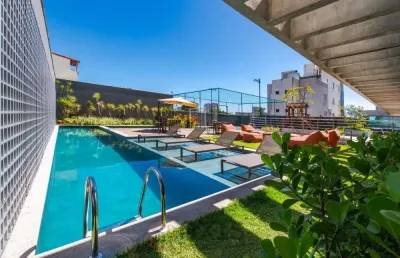 Apartamento 4 quartos no gutierrez - lazer completo
