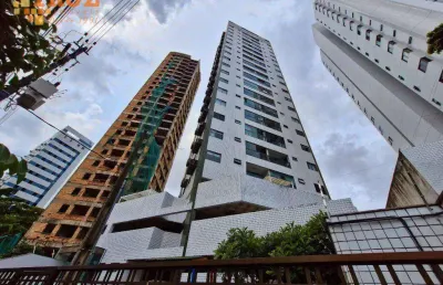 Apartamento com casa forte em andar alto com 3 quartos 2 vagas