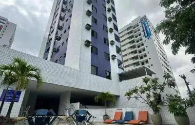 Apartamento com 3 dormitórios à venda, 99 m² - tamarineira - recife/pe
