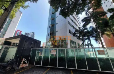 Apartamento com 3 dormitórios à venda, 113 m² - espinheiro - recife/pe