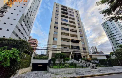 Perto do parque da jaqueira. 3 quartos, 1 suítes,  122m²,  2 vagas. varanda em todos os quartos.