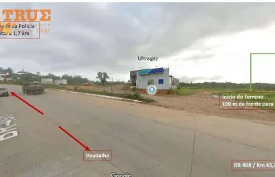 Área à venda, 9800 m² por r$ 300.000,00 - primavera - paudalho/pe
