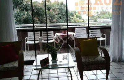 Apartamento com 4 dormitórios à venda, 180 m² por r$ 1.000.000,00 - casa forte - recife/pe