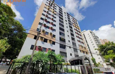 Apartamento com 3 dormitórios à venda, 107 m² por r$ 650.000,00 - espinheiro - recife/pe