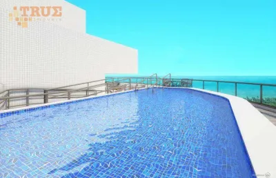 Apartamento com 1 dormitório para alugar, 44 m² por r$ 4.900,02/mês - boa viagem - recife/pe