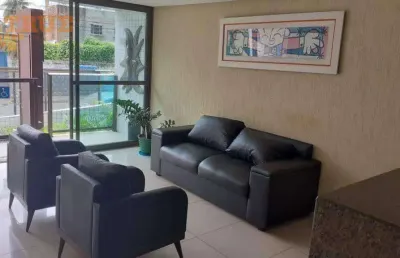 Flat com 2 dormitórios para alugar, 65 m² por r$ 3.400,00 /mês com as taxas inclusas - boa viagem - recife/pe