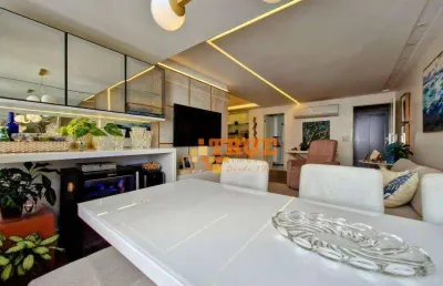 Lindo 3 quartos com 113m² e 2 vagas livres em casa forte