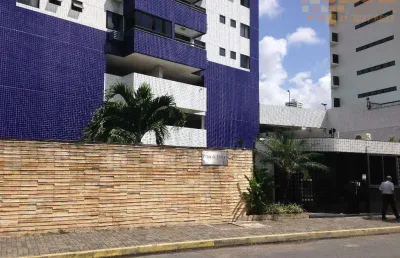 Apartamento com 3 dormitórios à venda, 98 m² - madalena - recife/pe