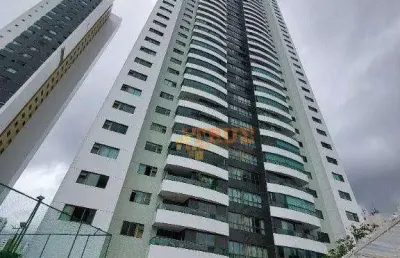 Excelente apartamento com 4 suítes à venda, 209 m² - torre - recife/pe