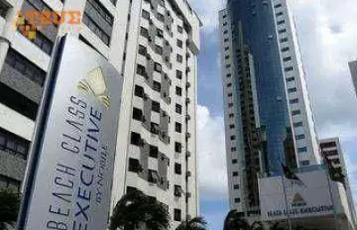 Vendo       081.991780227      flat com 1 dormitório à venda, 29 m² por r$ 400.000 - pina - recife/pe