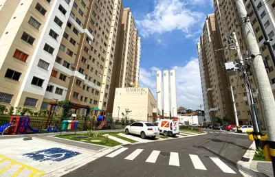 Apartamento para locação em nova iguaçu, parque rosário, 2 dormitórios, 1 banheiro, 1 vaga