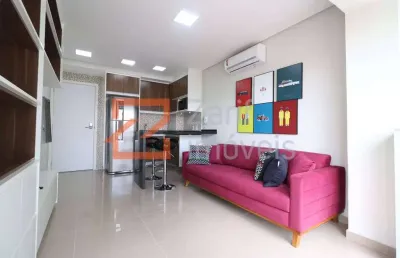 Alugo studio add berrini, apto 33 m², mobiliado,  1 dormit, ar cond, 1 vaga
