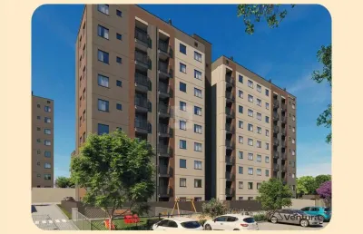 Apartamento 2 quartos com sacada e entrada facilitada