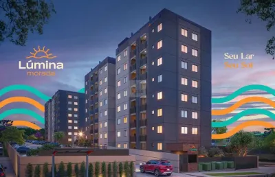 Apartamento em araucaria 2 quartos com sacada e entrada facilitada