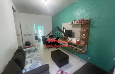 Casa geminada para venda - 2 quartos, 1 banheiro, 1 vaga - santa marta, ribeirão das neves/mg.