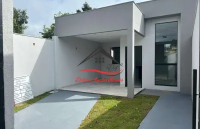 Casa de luxo para venda - 3 quartos, 1 banheiro, 1 vaga - porto seguro, ribeirão das neves/mg.