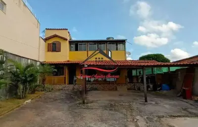 Casa duplex para venda - 6 quartos, 2 banheiros, 2 vagas - santa marta, ribeirão das neves/mg