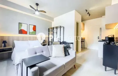 Apartamento com 1 quarto para alugar na rua alvorada, 616, vila olímpia, são paulo por r$ 6.000