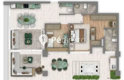 Apartamento com 2 quartos à venda na leopoldo couto magalhães júnior, 356, itaim bibi, são paulo por r$ 4.966.994