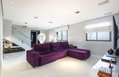 Cobertura com 4 quartos à venda na rua da meação, 300, jardim anália franco, são paulo por r$ 5.000.000