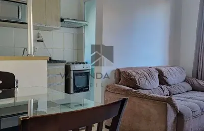 Apartamento mobilado 2 dormitorios condominio viva bem