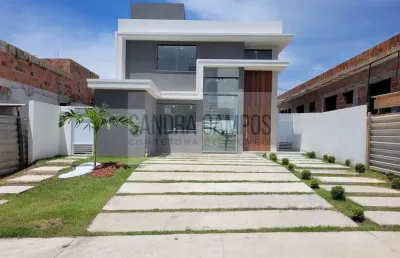 Casa com 4 quartos à venda no Alphaville (Abrantes), Camaçari 