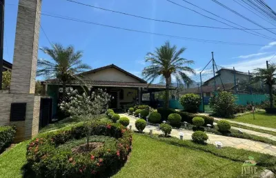 Imóvel a venda com campo de futebol, morada da praia - bertioga/spcasa de luxo com 3 suítes e campo de futebol: aproveite essa oportunidade única!