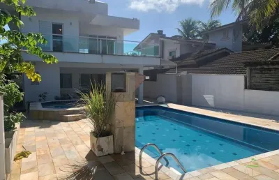 Sobrado de luxo à venda em morada da praia, bertioga/sp - 4 quartos, 4 suítes, piscina e área gourmet - imperdível!