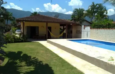 Casa em condomínio de luxo à venda em morada da praia - bertioga/sp: 3 quartos, 1 suíte, 2 salas, 3 banheiros, 4 vagas de garagem - 190m².