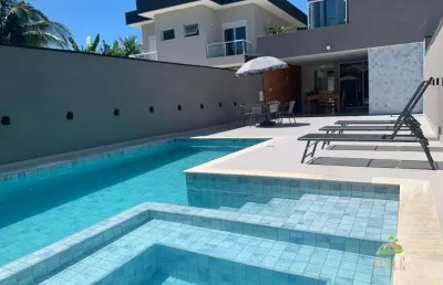 Casa em condomínio fechado com 5 quartos à venda na Morada Praia, Bertioga 