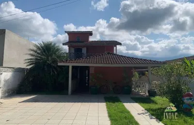 Impressionante casa 4 quartos sendo 2 suítes, 3 salas, 1 banheiro, 4 vagas no condomínio morada da praia - bertioga-sp!