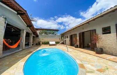 Linda casa no condomínio  morada da praia - bertioga - sp