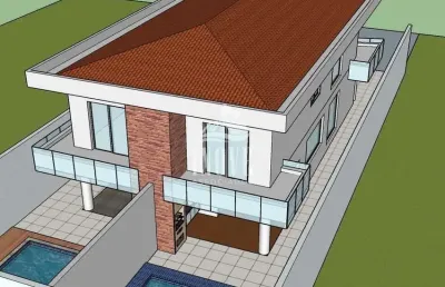Ótimo sobrado 159m² à venda com 3 suítes no morada da praia