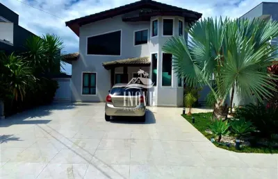 Ótimo sobrado 315m² à venda com 4 suítes no morada da praia