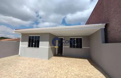 Casa com 3 dormitórios - venda por r$ 320.000 ou aluguel por r$ 1.450/mês - queimados 1 - mandirituba/pr