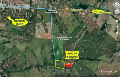 Área à venda, 10 alqueires por r$ 7.000.000 - centro (engenheiro schmitt) - são josé do rio preto/são paulo