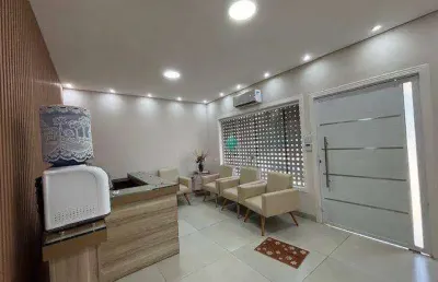 Lindo imóvel comercial - área médica - esquina - 7 sala e recepção - acabamento de 1ª