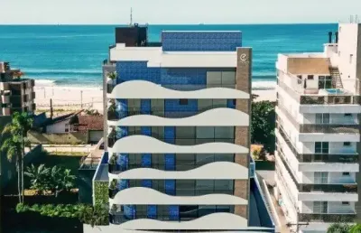 Belluno beach residence, lançamento na quadra do mar em caiobá