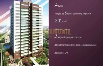 Apartamento com 3 quartos à venda na vila harmonia, araraquara , 201 m2 por r$ 1.700.000