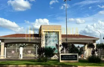 Terreno em condomínio fechado à venda no Jardim Salto Grande, Araraquara 