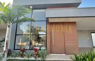 Casa em condomínio fechado com 3 quartos à venda no Residencial Village Damha III, Araraquara 