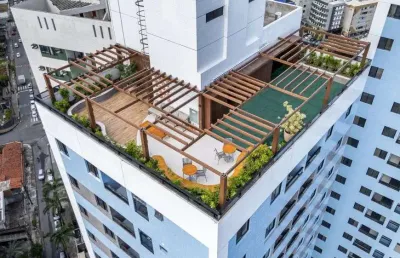 Apartamento novo, 47 metros quadrados, 2 quartos em boa viagem - recife - pe