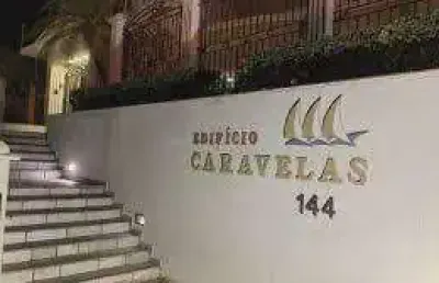 Ed caravelas ap 151m² 3/4 sendo 1 suite comp de armarios sacada c/churras prox mac donald