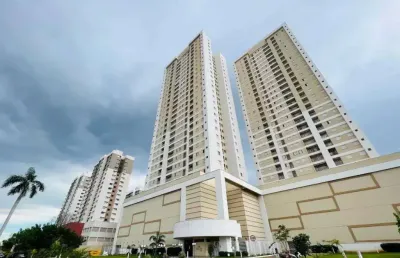 Ed jd beira rio ap80m² 3/4 sendo 1 suite sacada c/churrasque