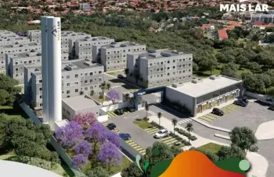 Vendo ap de 41m² cond viver mais park 2/4 próximo fernando correa, ufmt, shop 3 américas