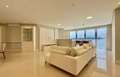 Apartamento locação 3 suítes frente mar balneário camboriú
