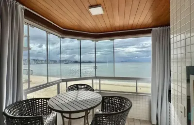 Apartamento locação 3 quartos frente mar balneário camboriú